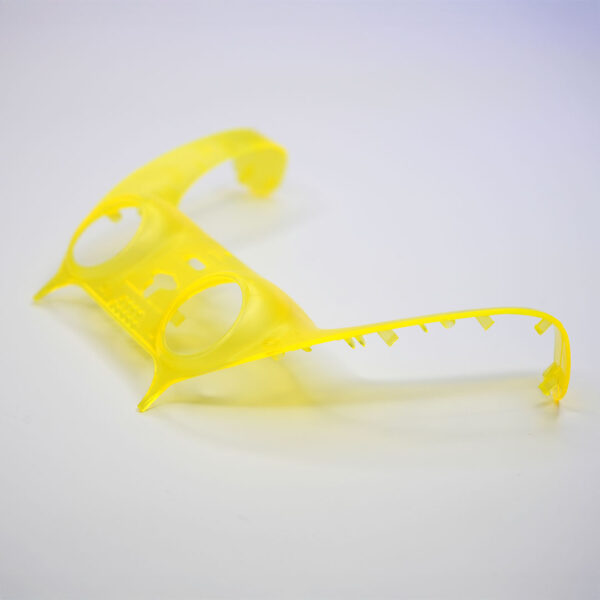Clear Yellow PS5 Controller Shell Kit Trim Parts